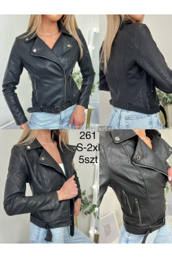 Kurtka skórzana damska (S-2XL) 261