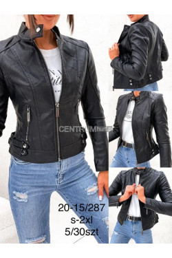 Kurtka skórzana damska (S-2XL) 20-15