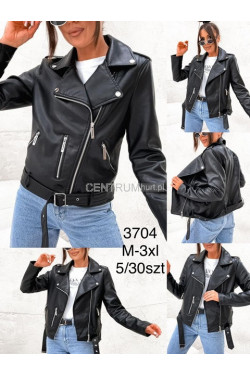 Kurtka skórzana damska (M-3XL) 3704