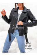 Kurtka skórzana damska (M-3XL) 1