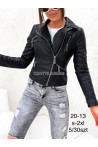 Kurtka skórzana damska (M-3XL) 1