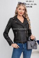 Kurtka skórzana damska (S-2XL) 1
