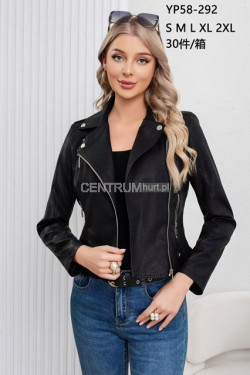 Kurtka skórzana damska (S-2XL) YP58-292
