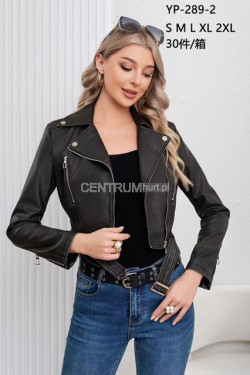 Kurtka skórzana damska (S-2XL) YP-289-2