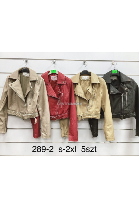 Kurtka skórzana damska (S-2XL) 1