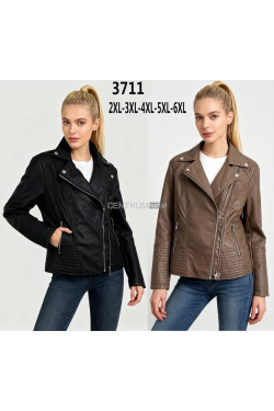 Kurtka ekoskóra KOLOR DO WYBORU (2XL-6XL) 3711