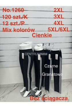 Spodnie damskie (2XL-6XL) 1260