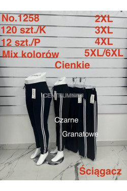 Spodnie damskie (2XL-6XL) 1258