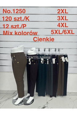 Spodnie damskie (2XL-6XL) 1250