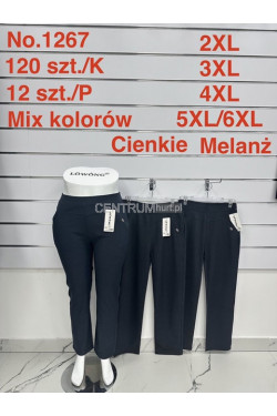 Spodnie damskie (2XL-6XL) 1267