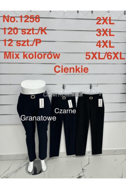 Spodnie damskie (2XL-6XL) 1256