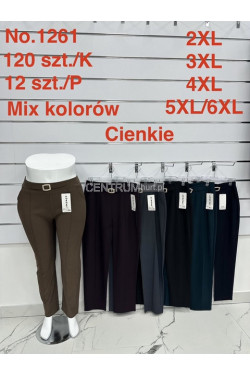 Spodnie damskie (2XL-6XL) 1261