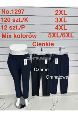 Spodnie damskie (2XL-6XL) 1297