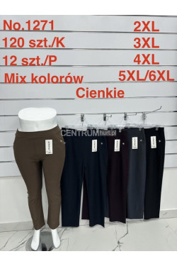 Spodnie damskie (2XL-6XL) 1271