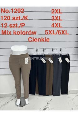 Spodnie damskie (2XL-6XL) 1292
