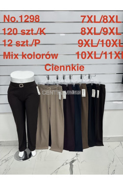 Spodnie damskie (7XL-11XL) 1298