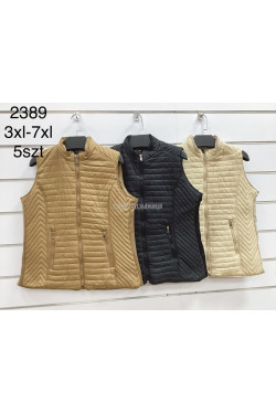 Kurtki kamizelki damskie (3XL-7XL) 2389