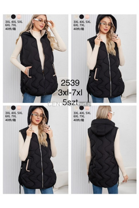 Kurtki kamizelki damskie (M-3XL) 1