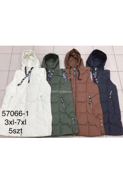 Kurtki kamizelki damskie (3XL-7XL) 27066