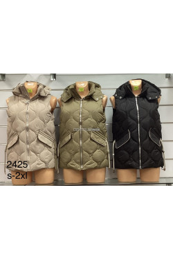 Kurtki kamizelki damskie (S-2XL) 2425