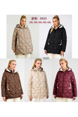 Kurtki damskie przejściowe (2XL-6XL) 2622