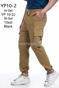 Spodnie dresowe męskie (M-3XL) YP10-2