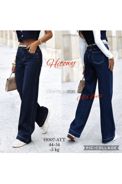 Jeansy damskie (44-54) H007A