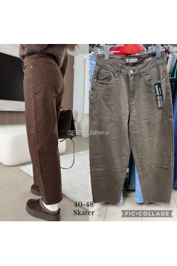 Jeansy damskie (40-48) 5988