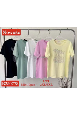 Bluzki damskie (L-3XL) B250778