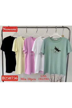 Bluzki damskie (L-3XL) B250756