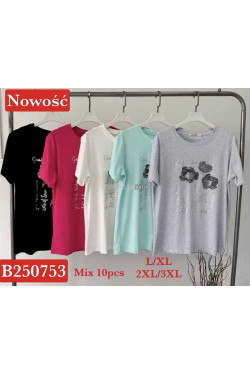 Bluzki damskie (L-3XL) B250753