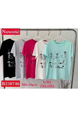 Bluzki damskie (L-3XL) B250746