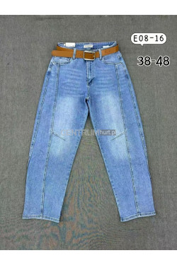 Jeansy damskie (38-48) E08-16