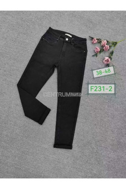 Jeansy damskie (38-48) F231-2