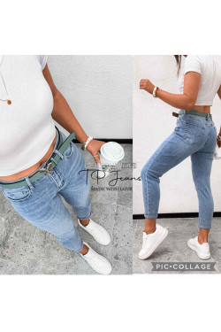 Jeansy damskie (XS-XL) 7025