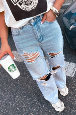 Jeansy damskie (XS-XL) 7037