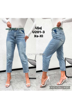 Jeansy damskie (XS-XL) U201-3
