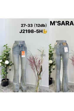 Jeansy damskie (27-33) J2198-5H