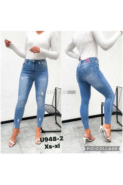 Jeansy damskie (XS-XL) U948-2