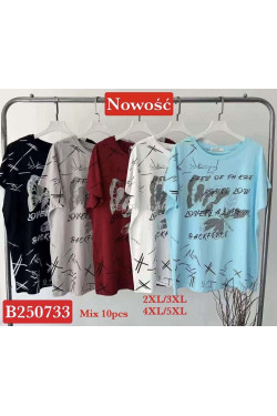 Bluzki damskie (2XL-5XL) B250733