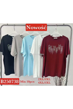 Bluzki damskie (2XL-5XL) B250738