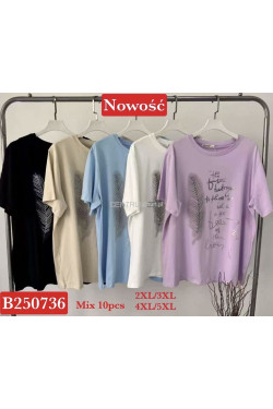 Bluzki damskie (2XL-5XL) B250736