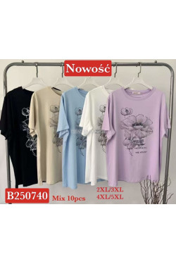Bluzki damskie (2XL-5XL) B250740
