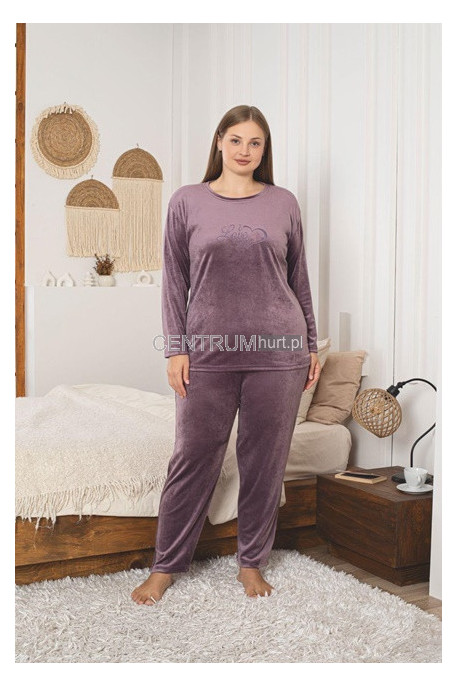 Piżama damska Turecka (2XL-4XL) 2