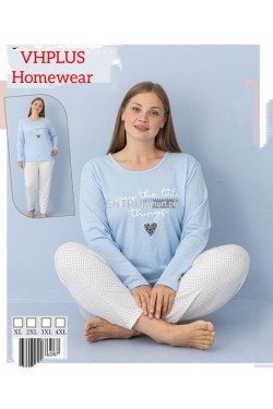 Piżama damska Turecka (XL-4XL) 2232