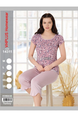 Piżama damska Turecka (M-3XL) 14311