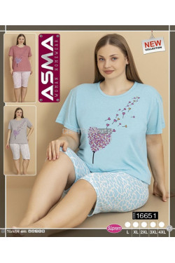 Piżama damska Turecka (L-4XL) 16651