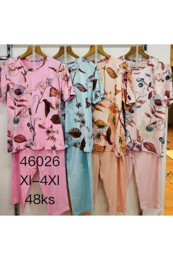 Piżama damska (XL-4XL) 46026