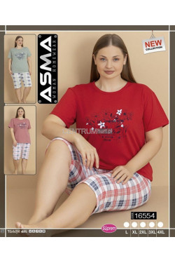 Piżama damska (L-4XL) 16554
