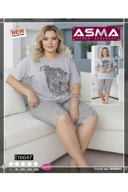Piżama damska (L-4XL) 16647